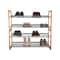 Organize It All Wooden Stackable Shoe Rack